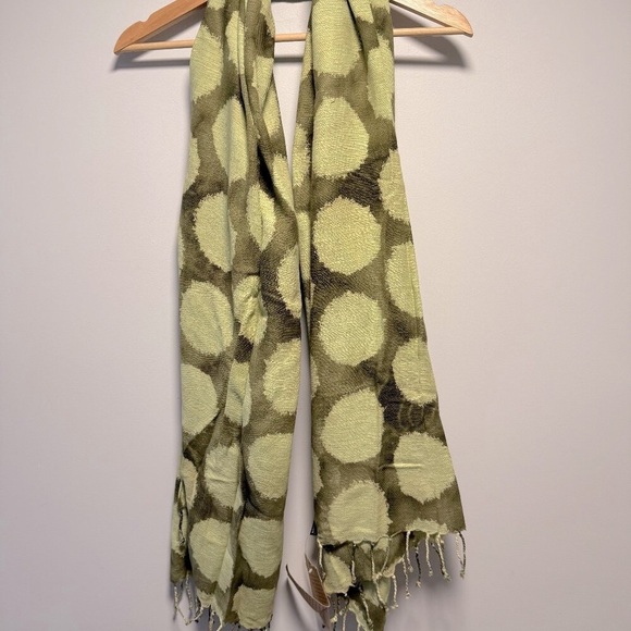 Silk Green Scarf NWT